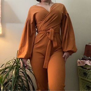 SHEIN Golden Jumpsuit